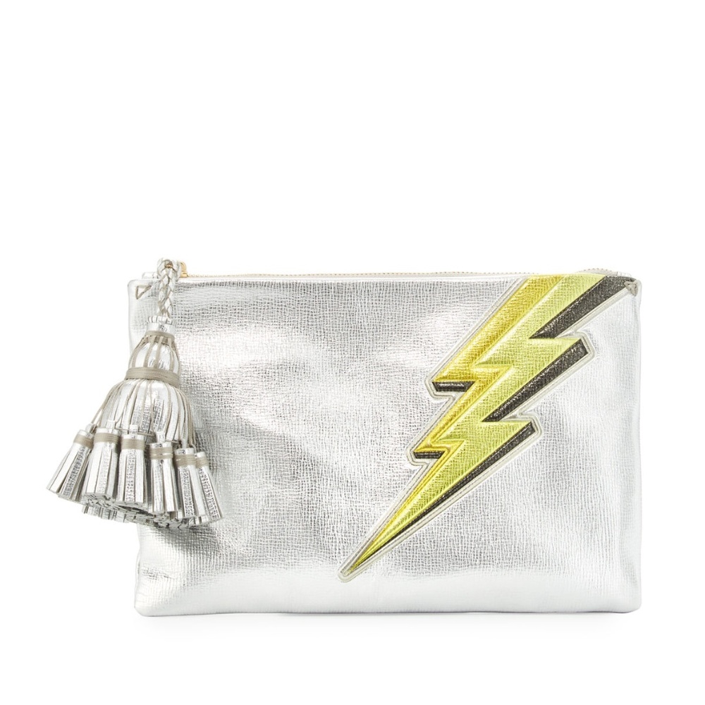 Anya Hindmarch Lightning Bolt Georgiana Clutch